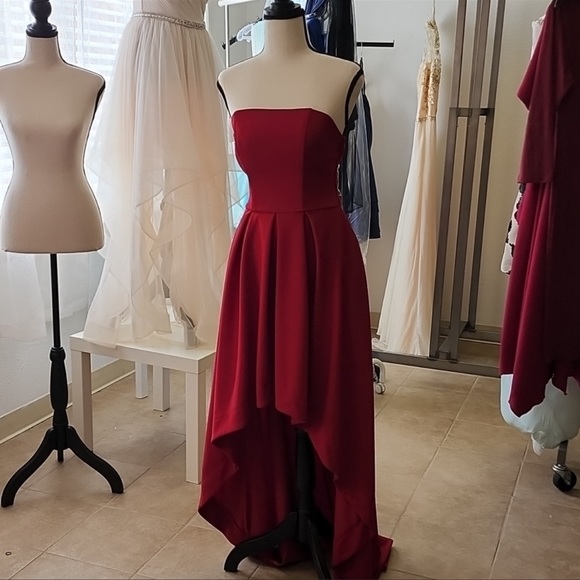 Speechless red high low dress - Picture 1 of 7